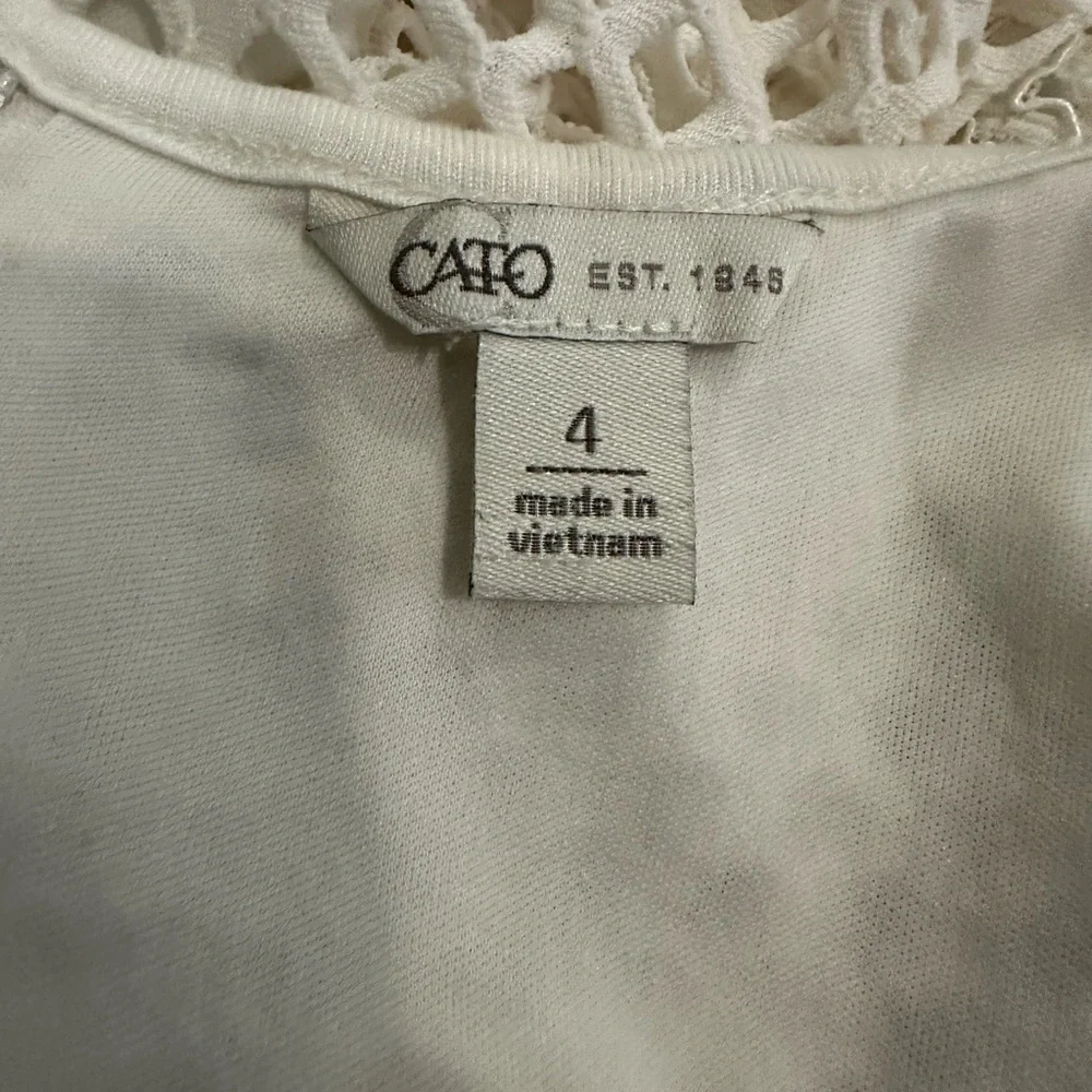 CATO LACE DRESS/SIZE 4 - Picture 9 of 9